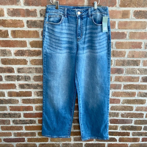 NWT- Wild Fable- Wide Leg, High Rise Jeans- 10 - Picture 2 of 14